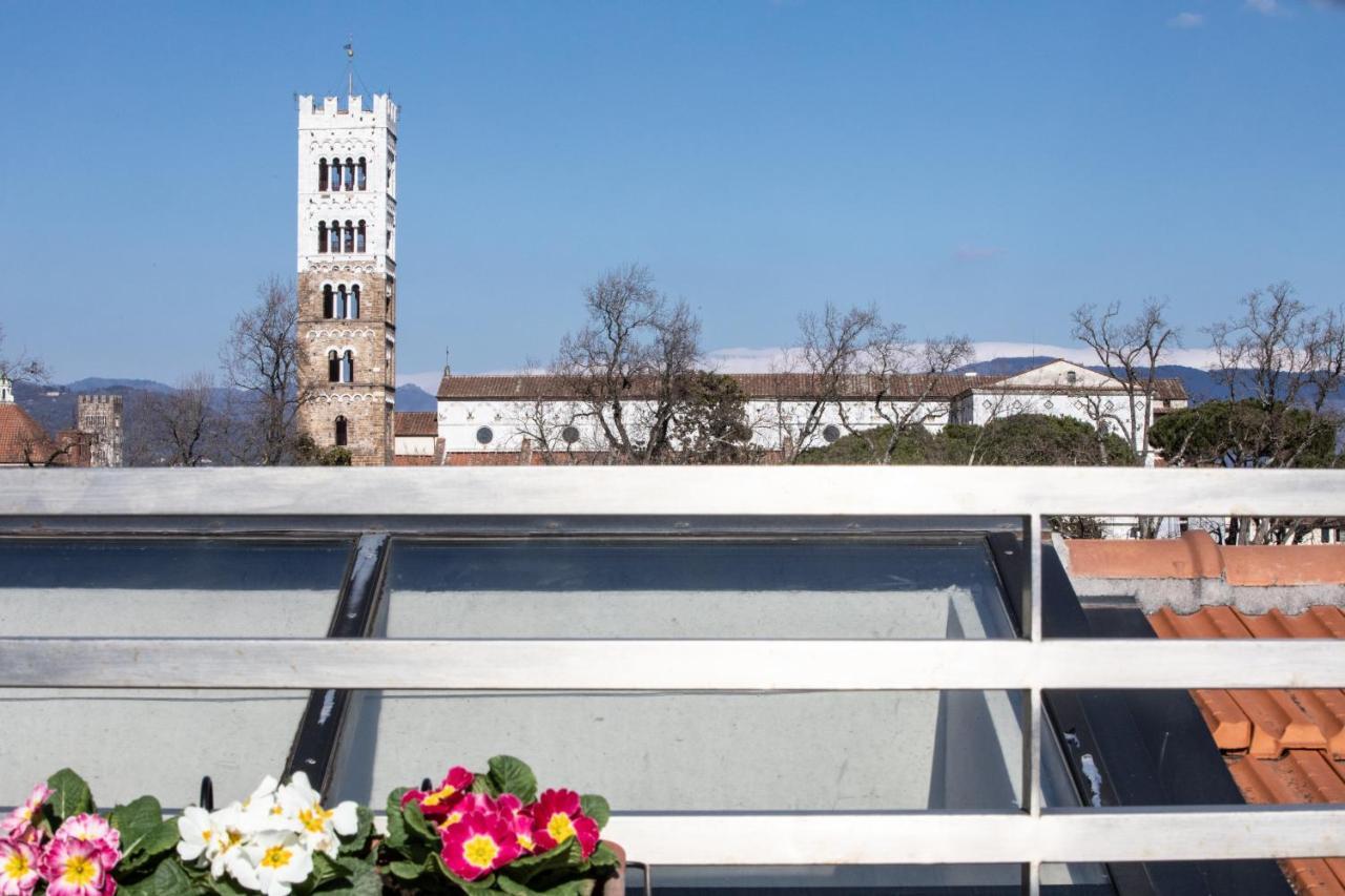 Rooftop Delight With Terrace Lucca Exteriör bild